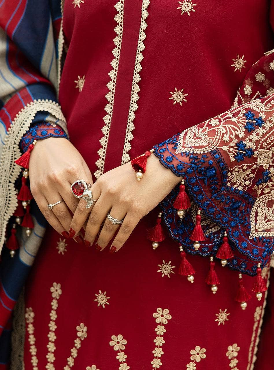 Zainab Chottani Lawn Pakistani Suit Zainab Chottani Chikankari Lawn 25/Elma-3A