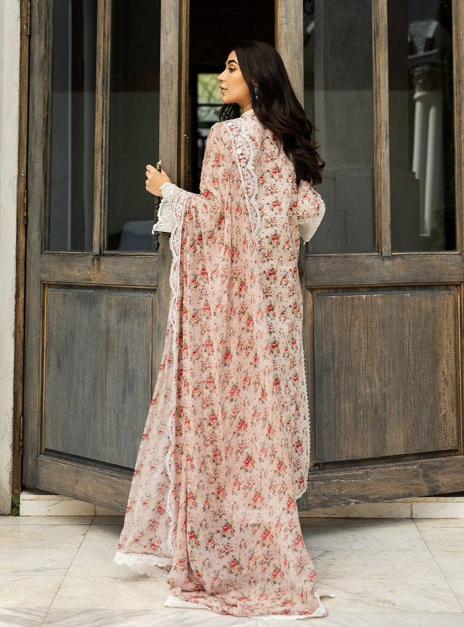 Zainab Chottani Lawn Pakistani Suit Zainab Chottani Chikankari Lawn 25/Lamia-9A