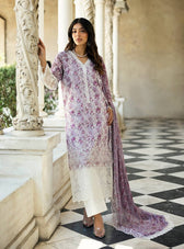 Zainab Chottani Lawn Pakistani Suit Zainab Chottani Chikankari Lawn 25/Lamia - 9B