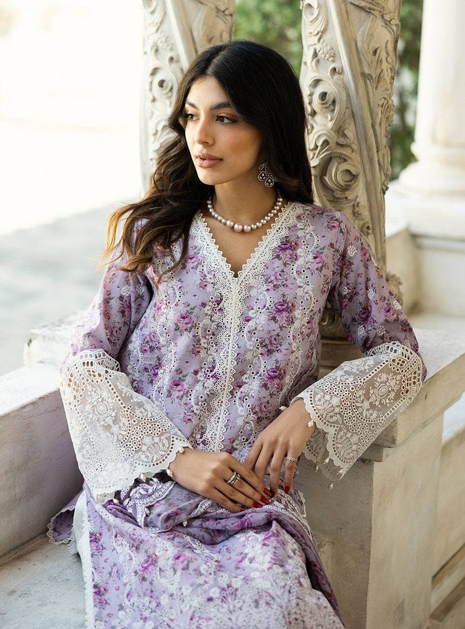 Zainab Chottani Lawn Pakistani Suit Zainab Chottani Chikankari Lawn 25/Lamia - 9B
