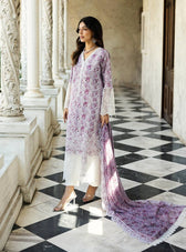 Zainab Chottani Lawn Pakistani Suit Zainab Chottani Chikankari Lawn 25/Lamia - 9B