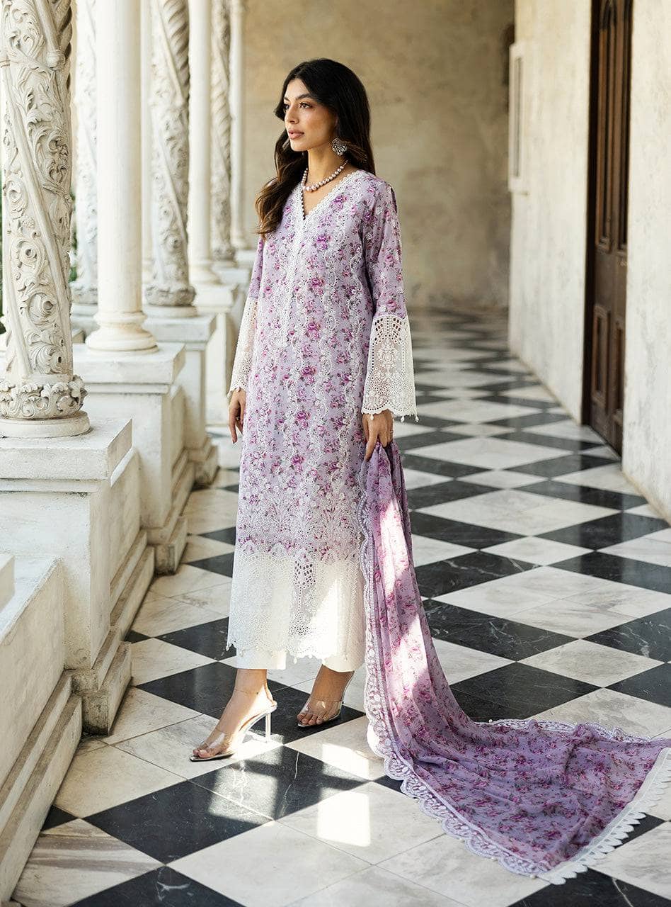 Zainab Chottani Lawn Pakistani Suit Zainab Chottani Chikankari Lawn 25/Lamia - 9B