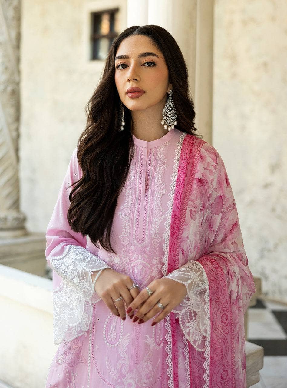 Zainab Chottani Lawn Pakistani Suit Zainab Chottani Chikankari Lawn 25/Liyah-7A