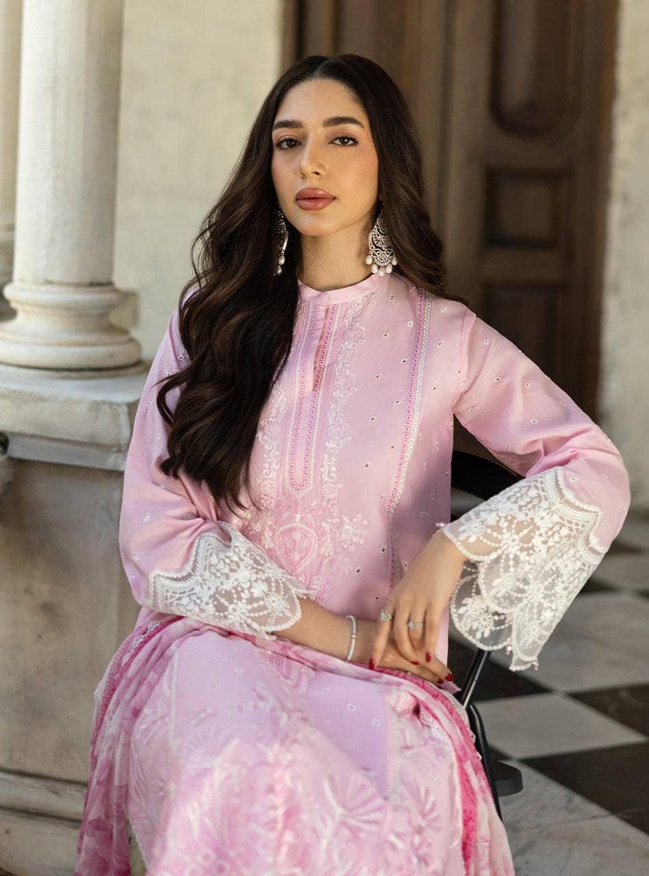 Zainab Chottani Lawn Pakistani Suit Zainab Chottani Chikankari Lawn 25/Liyah-7A