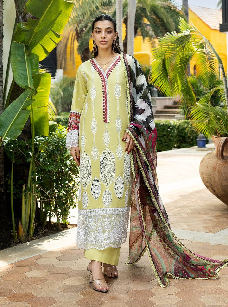 Zainab Chottani Lawn Pakistani Suit Zainab Chottani Chikankari Lawn 25/Rayne-12A