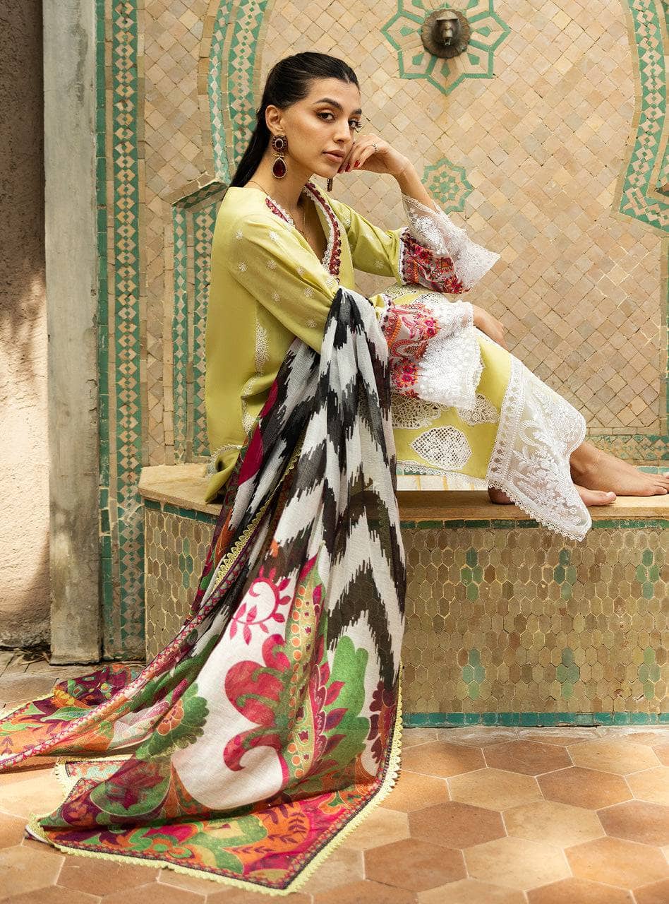 Zainab Chottani Lawn Pakistani Suit Zainab Chottani Chikankari Lawn 25/Rayne-12A