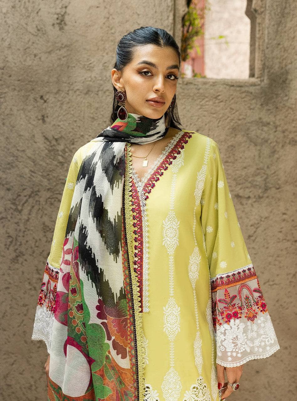 Zainab Chottani Lawn Pakistani Suit Zainab Chottani Chikankari Lawn 25/Rayne-12A