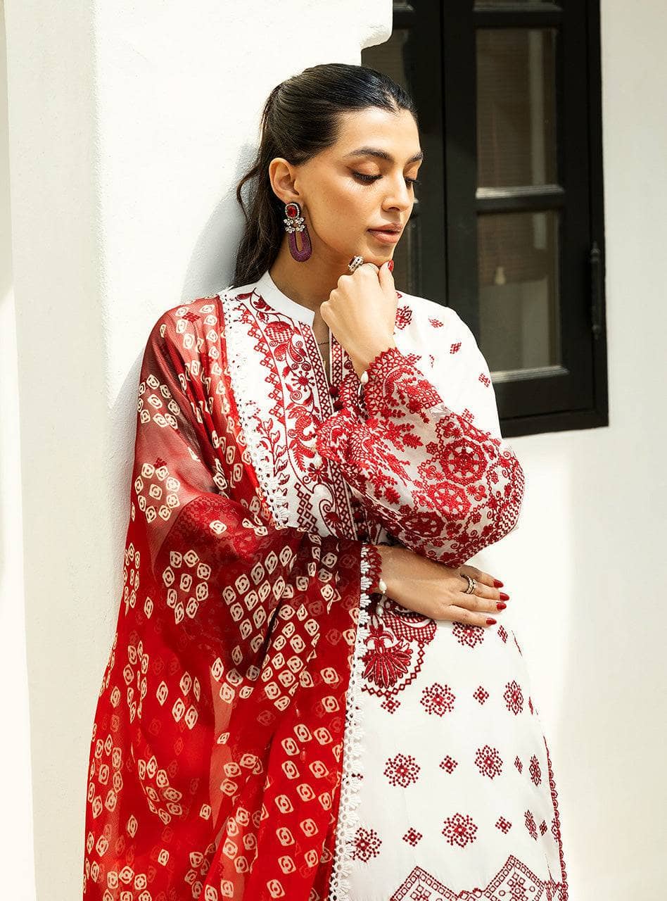 Zainab Chottani Lawn Pakistani Suit Zainab Chottani Chikankari Lawn 25/Reem 8B