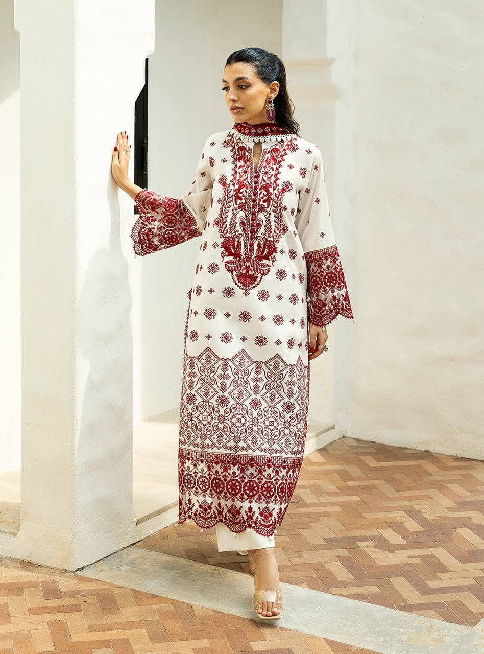 Zainab Chottani Lawn Pakistani Suit Zainab Chottani Chikankari Lawn 25/Reem 8B