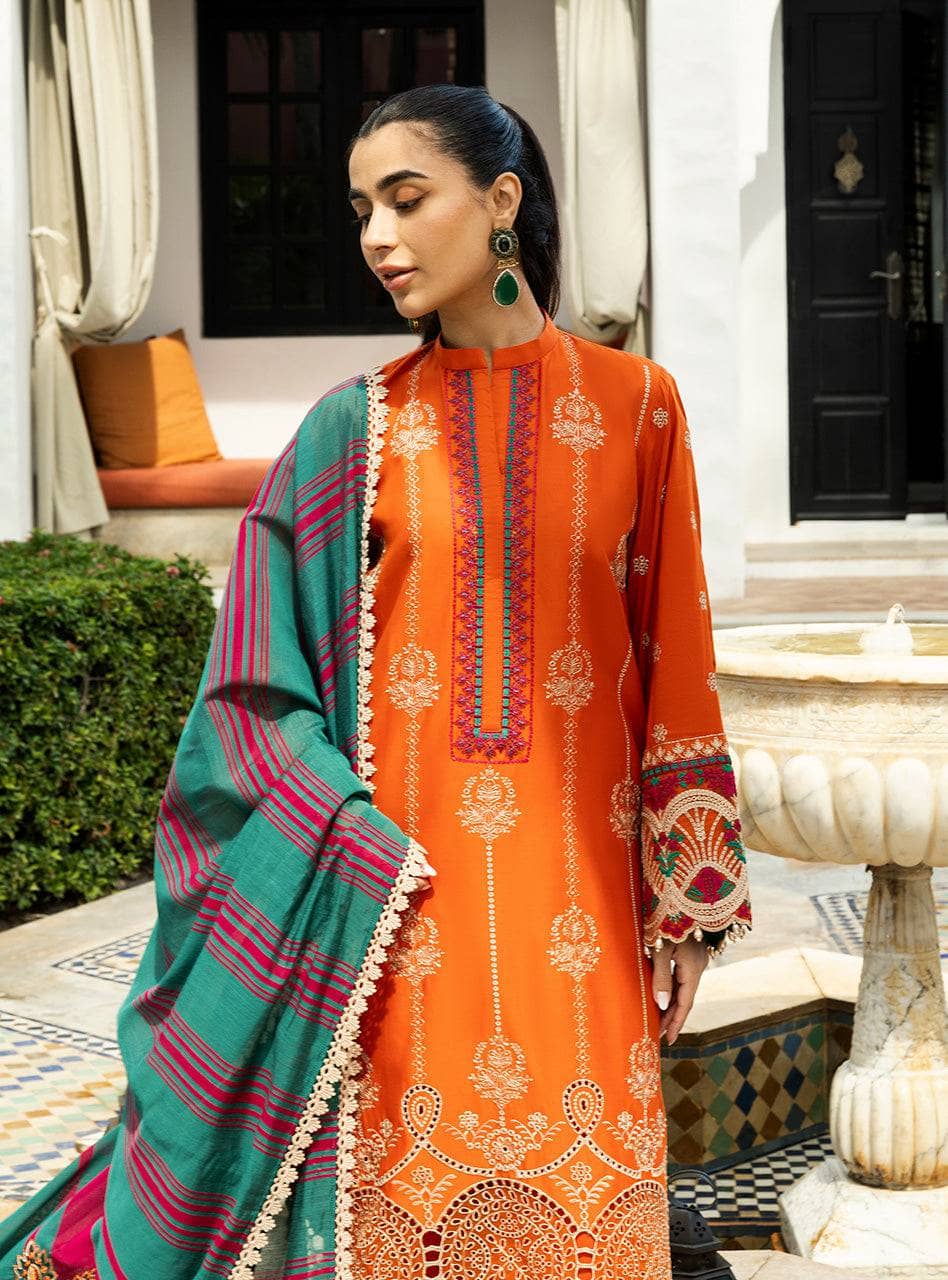 Zainab Chottani Lawn Pakistani Suit Zainab Chottani Chikankari Lawn 25/Zynah -1A