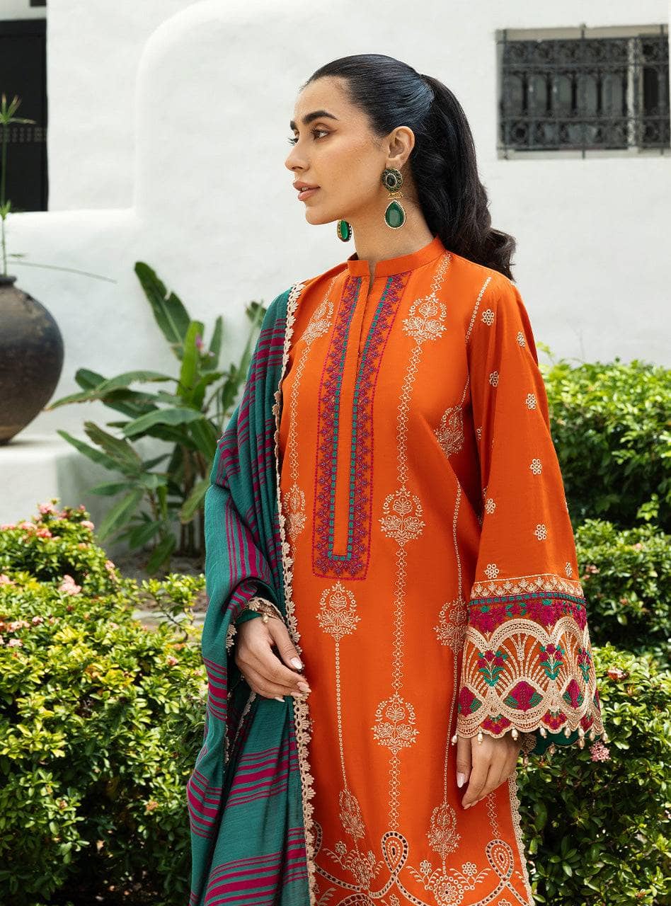 Zainab Chottani Lawn Pakistani Suit Zainab Chottani Chikankari Lawn 25/Zynah -1A