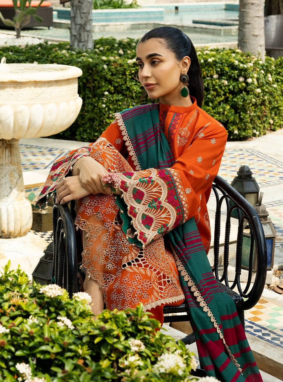 Zainab Chottani Lawn Pakistani Suit Zainab Chottani Chikankari Lawn 25/Zynah -1A