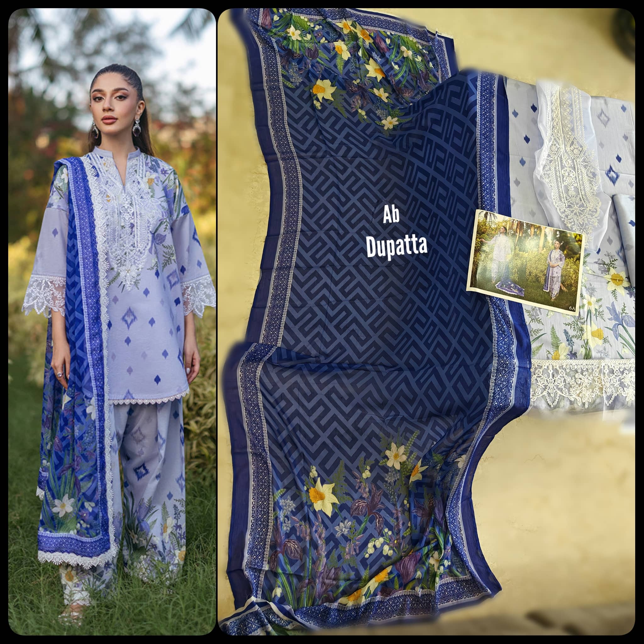 Sale‼️Open Pic/ Zainab Chottani Tahra Lawn/Raha 6A