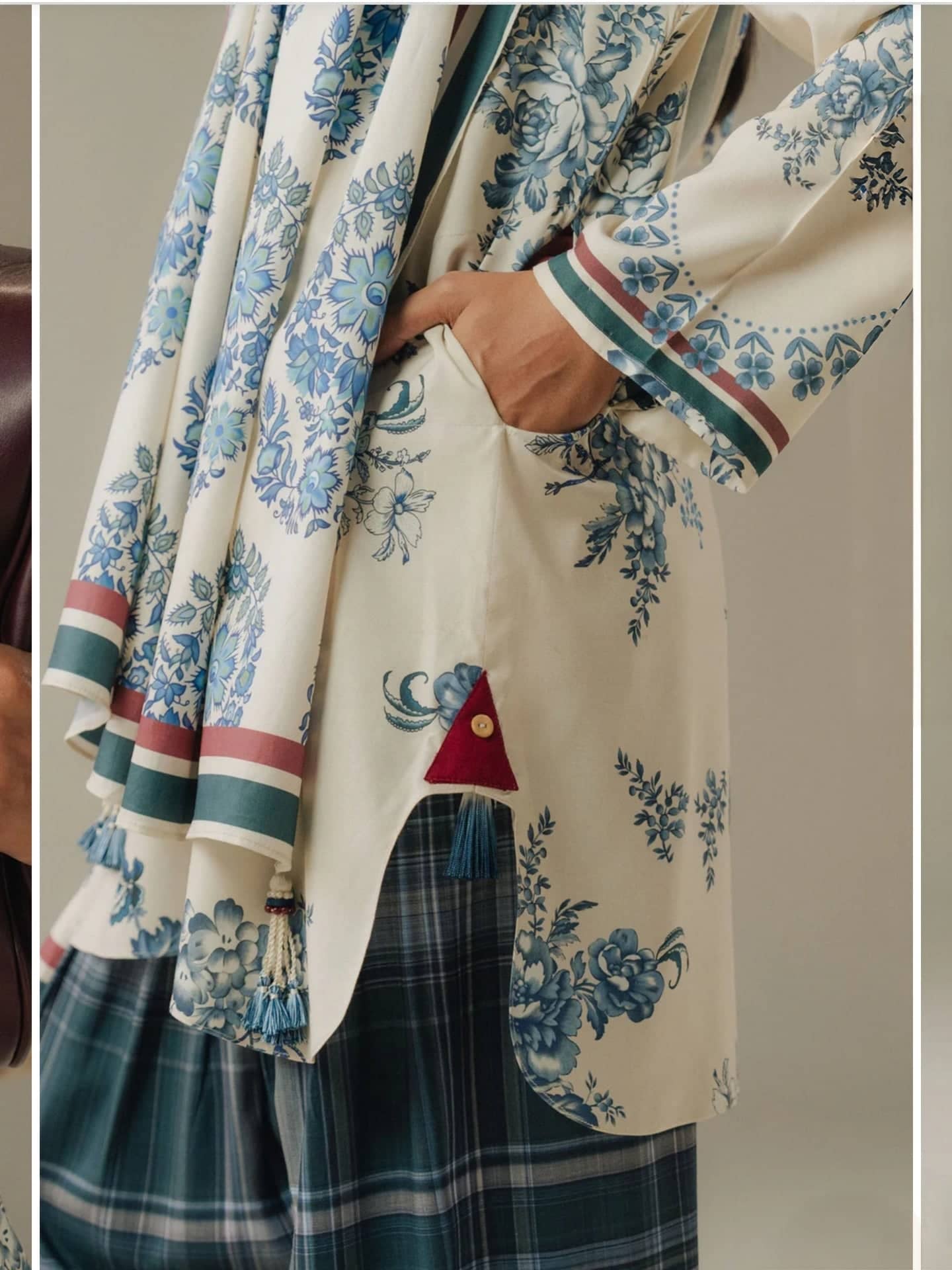 Zara Shahjahan Coco Fall Edit Lawn Pakistani Suits Zara Shahjahan Coco Prints 25/Vol 5/Hushed Ember/6A