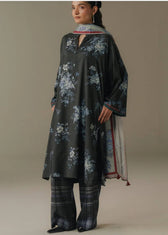 Zara Shahjahan Coco Fall Edit Lawn Pakistani Suits Zara Shahjahan Coco Prints 25/Vol 5/Hushed Ember/6B
