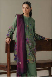 Zara Shahjahan Coco Fall Edit Lawn Pakistani Suits Zara Shahjahan Coco Prints 25/Vol 5/Morning Echo/8B