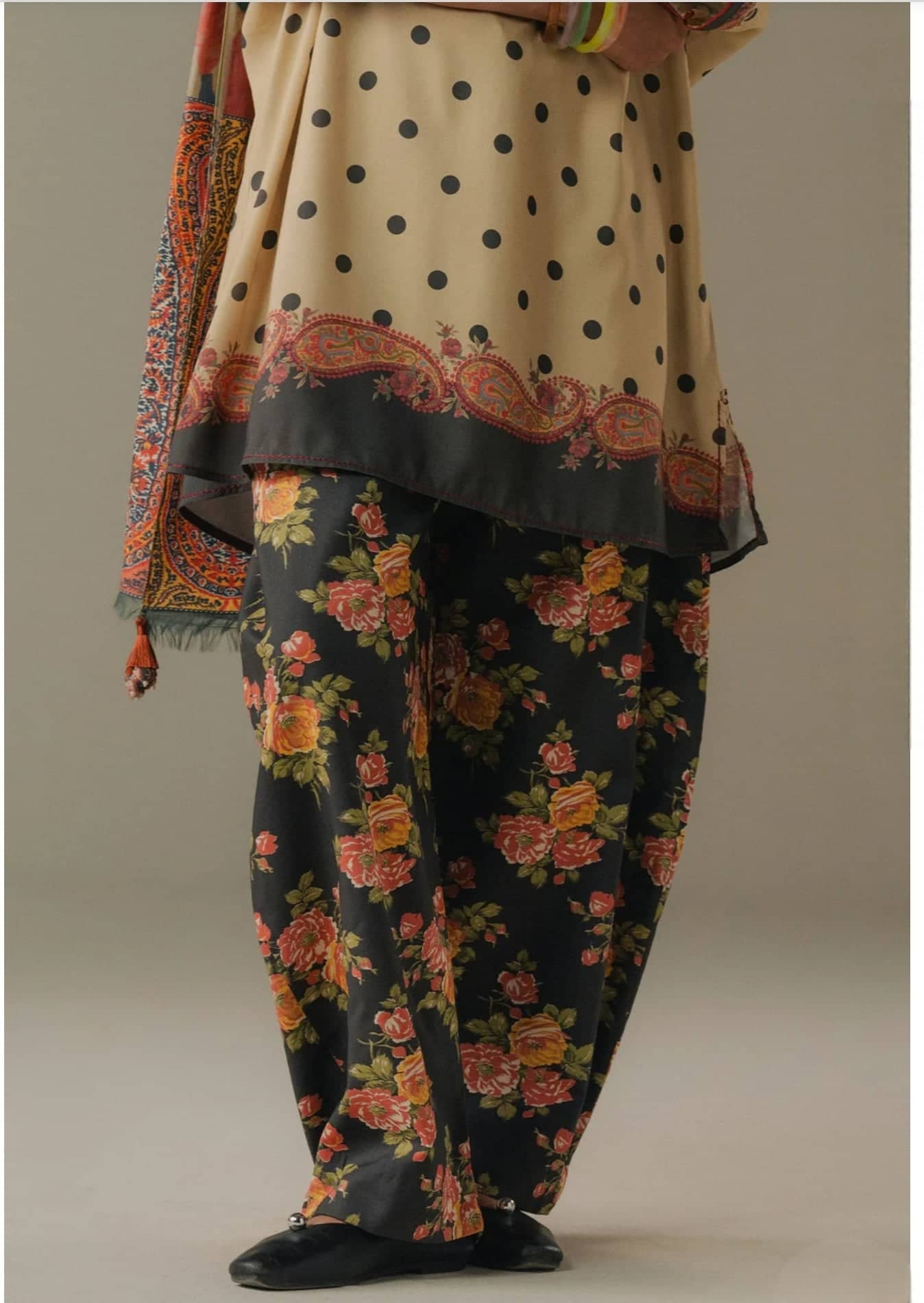 Zara Shahjahan Coco Fall Edit Lawn Pakistani Suits Zara Shahjahan Coco Prints 25/Vol 5/Paper Moon/3B