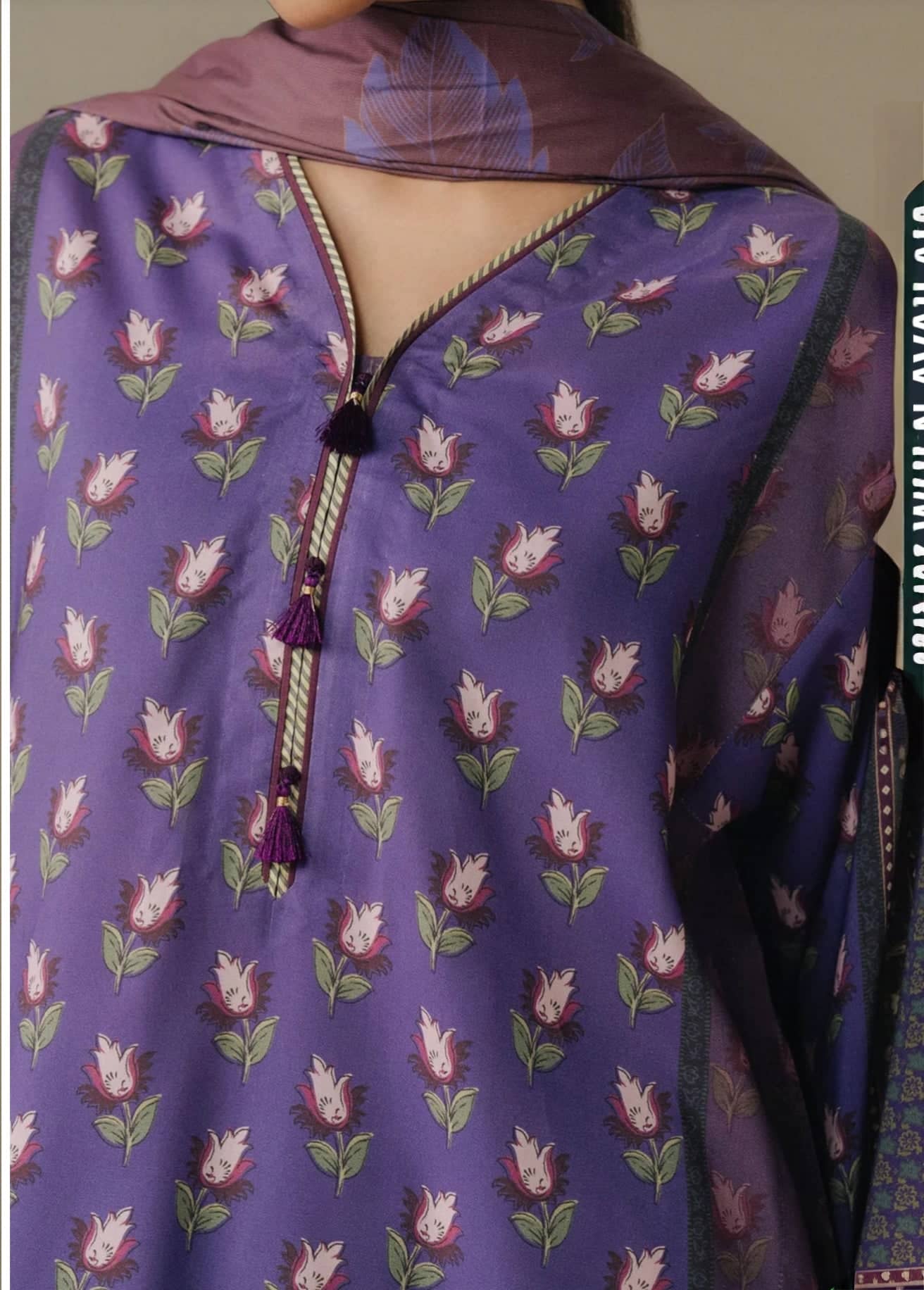 Zara Shahjahan Coco Fall Edit Lawn Pakistani Suits Zara Shahjahan Coco Prints 25/Vol 5/Soft Current/7A