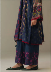 Zara Shahjahan Coco Fall Edit Lawn Pakistani Suits Zara Shahjahan Coco Prints 25/Vol 5/Soft Current/7B