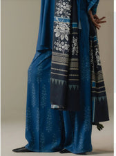 Zara Shahjahan Coco Fall Edit Lawn Pakistani Suits Zara Shahjahan Coco Prints 25/Vol 5/Terracotta Sky/9B