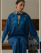 Zara Shahjahan Coco Fall Edit Lawn Pakistani Suits Zara Shahjahan Coco Prints 25/Vol 5/Terracotta Sky/9B