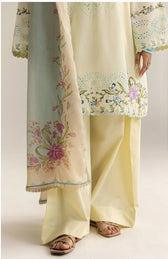 Zara Shahjahan Coco Lawn 26/Vol 2/Kian-8A/Silk Dupatta