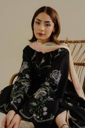 Coco Edit 2/Black/Tara-8A/Chiffon Dupatta