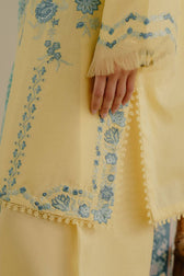 Coco Edit 2/Yellow/Velin 7B/Self Jacquard Dupatta