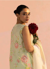 Zara Shahjahan Coco Prints Lawn Pakistani Suits Restocked/Zara Shahjahan Coco Prints 25/Mia 5A/Silk Dupatta