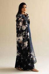 Zara Shahjahan Coco Prints Lawn Pakistani Suits Restocked/Zara Shahjahan Coco Prints 25/Mia 5B/Silk Dupatta