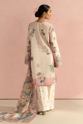 Zara Shahjahan Coco Prints Lawn Pakistani Suits Restocked/Zara Shahjahan Coco Prints 25/Sofia-2B/Silk Dupatta