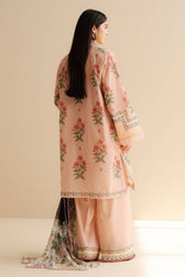 Restocked/Zara Shahjahan Coco Prints 25/Vol 2/Raya-2A/Chiffon Dupatta