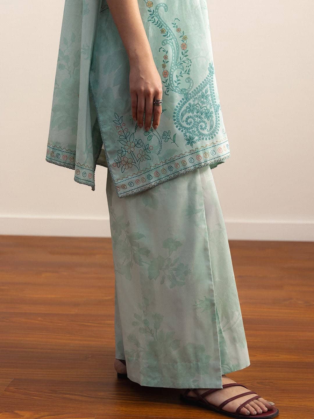 Zara Shahjahan Coco Prints 26 Drop 2/Sora/3B/Silk Dupatta