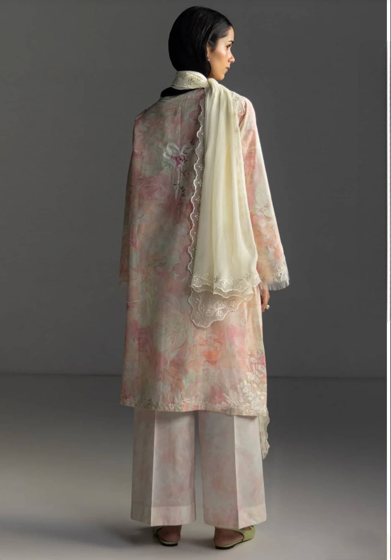 Restocked/Zara Shahjahan Coco Lawn 26/Aira-6B