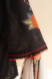 Zara Shahjahan Coco Prints 25/Vol 2/Nyra-5A/Silk Dupatta