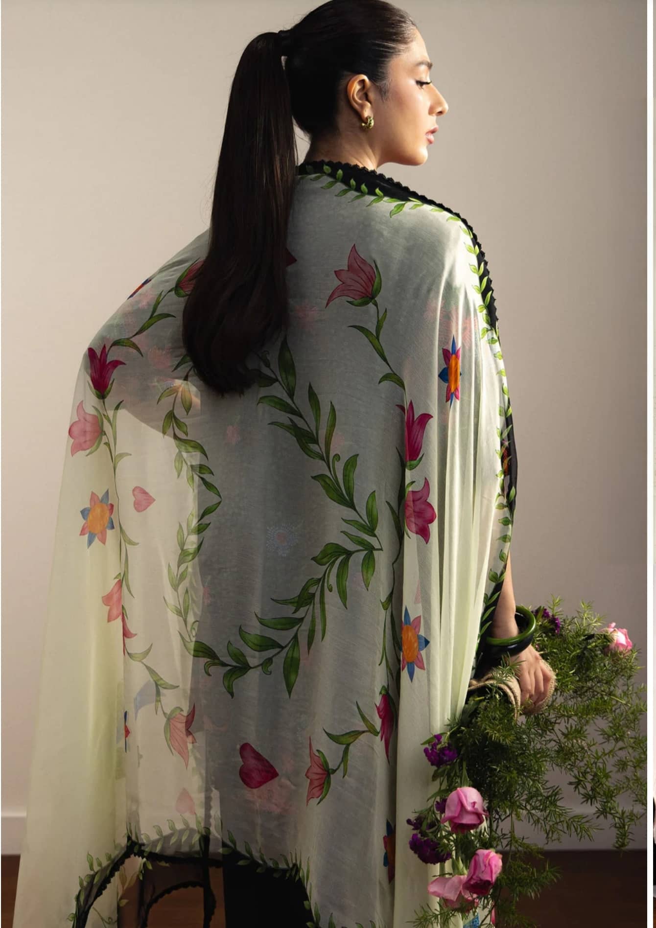 Restocked/Zara Shahjahan Coco Prints 26 Drop 2/Asahi-2A/Chiffon Dupatta