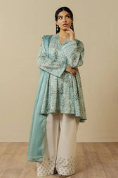 Zara Shahjahan Coco Prints Drop 3/Anthea 9B/Silk Dupatta