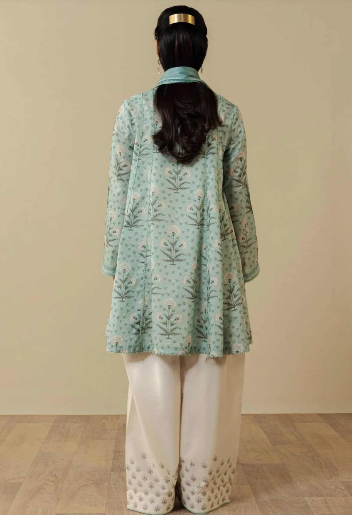 Zara Shahjahan Coco Prints Drop 3/Anthea 9B/Silk Dupatta