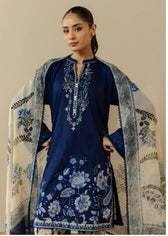 Zara Shahjahan Coco Prints Drop 3/Cassia 10A/Chiffon Dupatta