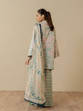 Zara Shahjahan Coco Prints Drop 3/Mireya 5A/Silk Dupatta
