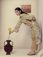 Zara Shahjahan Coco Prints Drop 3/Mireya 5B/Silk Dupatta