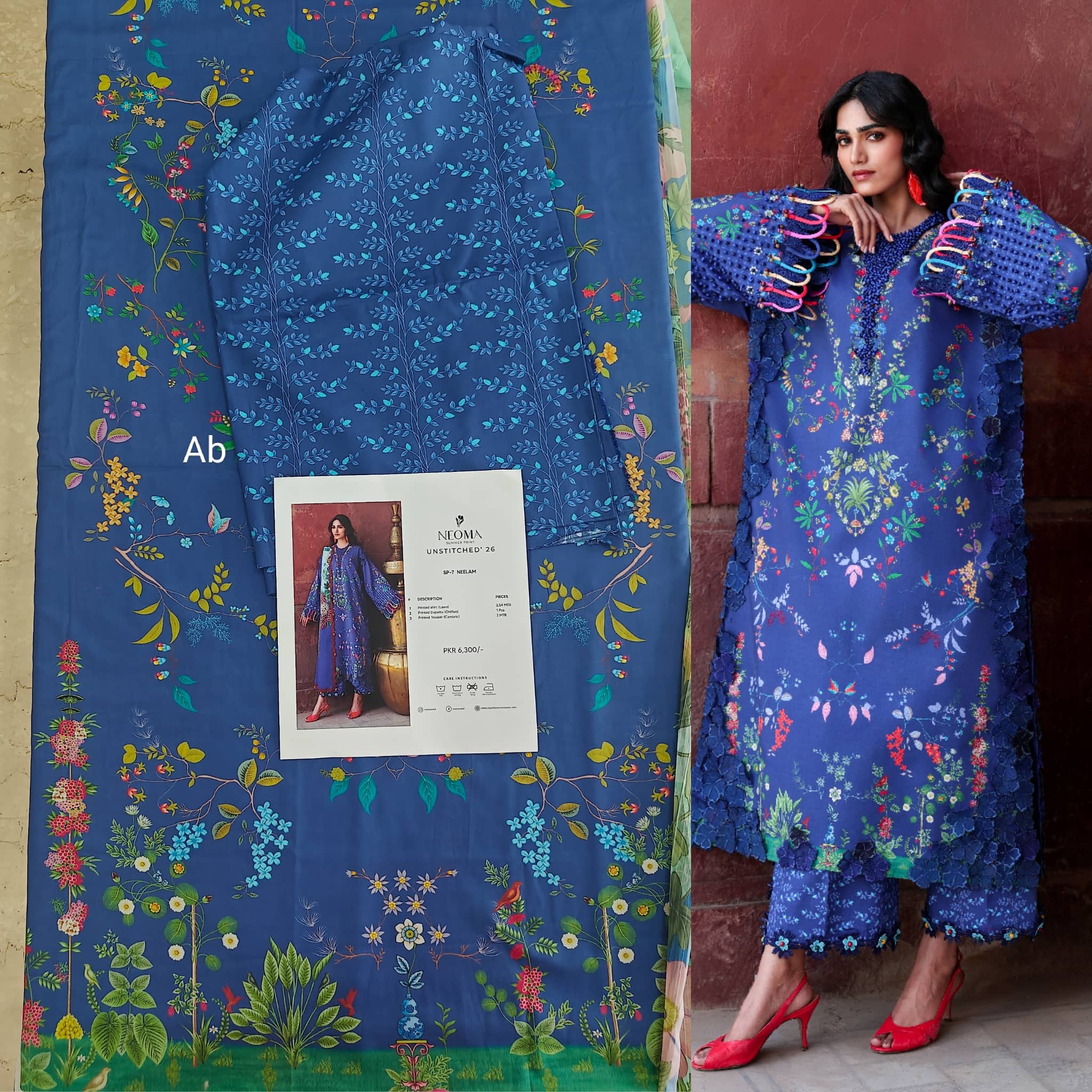 Open Pic/Hot 🔥Seller/Republic Womens Wear Neoma/Neelam/D-07