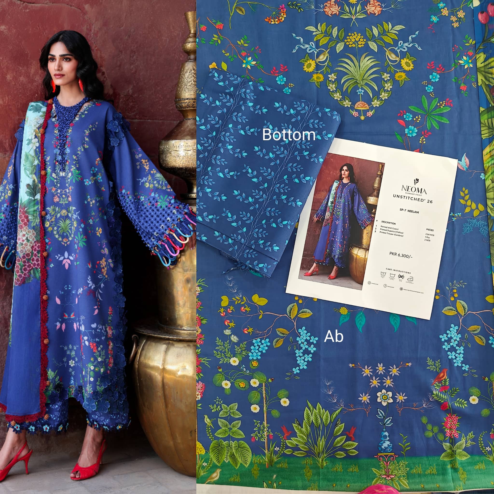 Open Pic/Hot 🔥Seller/Republic Womens Wear Neoma/Neelam/D-07
