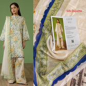 Open Pic/Zara Shahjahan Coco Prints 26/Drop 3/Aurelia 7A/Silk Dupatta