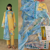 Open Pic/Zara Shahjahan Coco Prints 26/Drop 3/Celene 4B/Silk Dupatta
