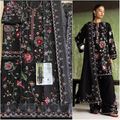 Open Pic/Hot🔥Seller/Zara Shahjahan Coco Winter 26/Embroideried/Nairang 8A/Black/Botanical Details