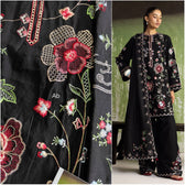 Open Pic/Hot🔥Seller/Zara Shahjahan Coco Winter 26/Embroideried/Nairang 8A/Black/Botanical Details