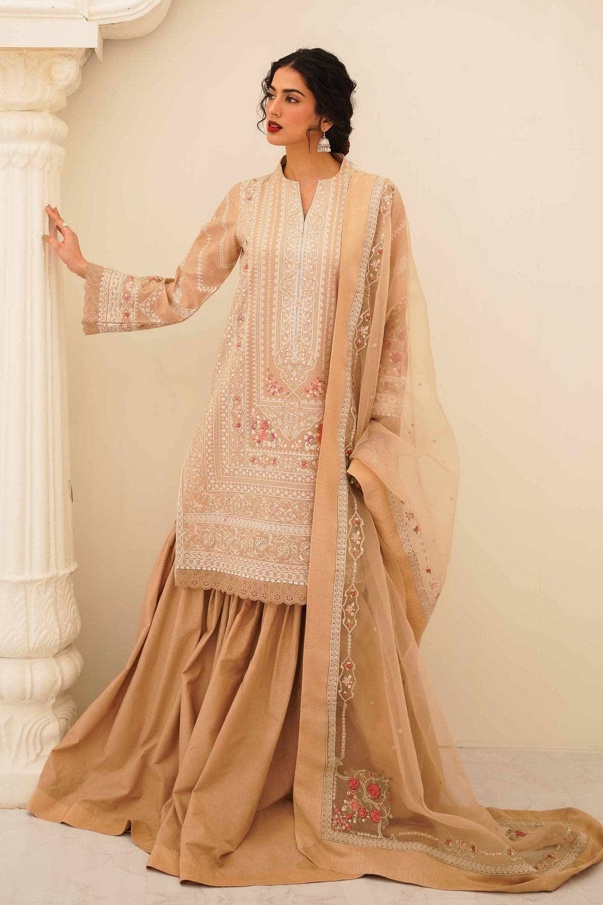 Zara Shahjahan Lawn Pakistani Suit Restocked/Zara Shahjahan Lawn 23/6B
