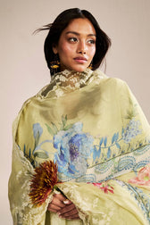 Zara Shahjahan Lawn Pakistani Suit Restocked/Zara Shahjahan Lawn 25/Rai 6A