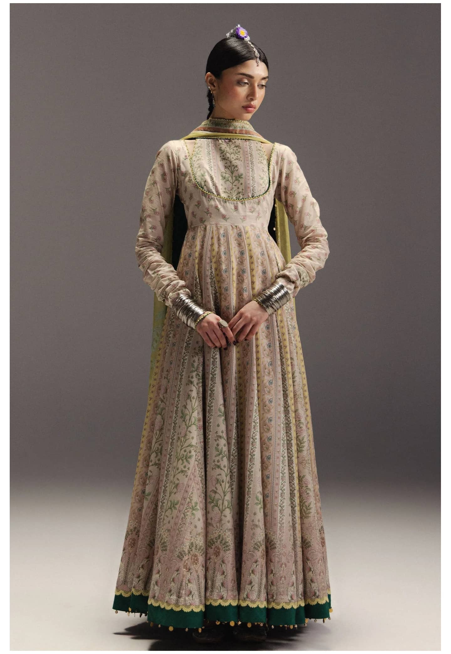 Zara Shahjahan Anarkali Lawn/Hoorain D8